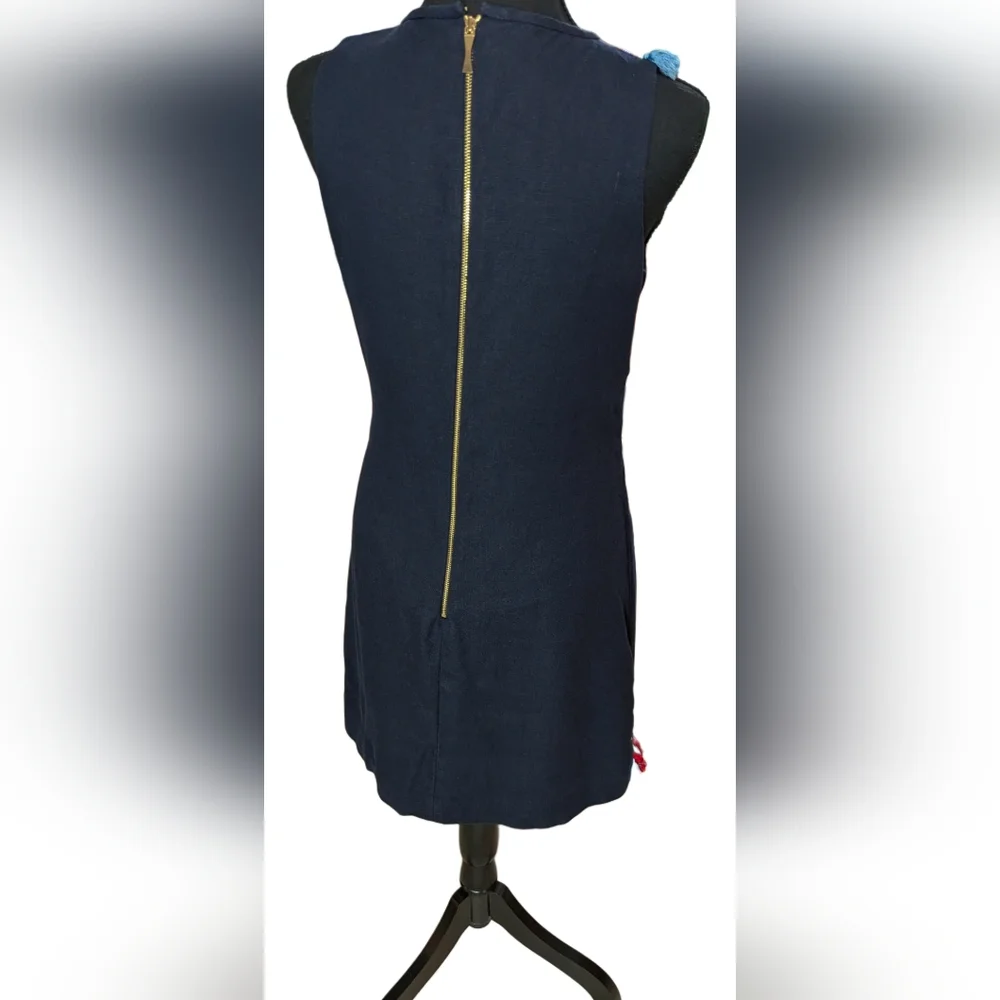 Kate Spade Boho Ruffle Sheath Dress, Size 4